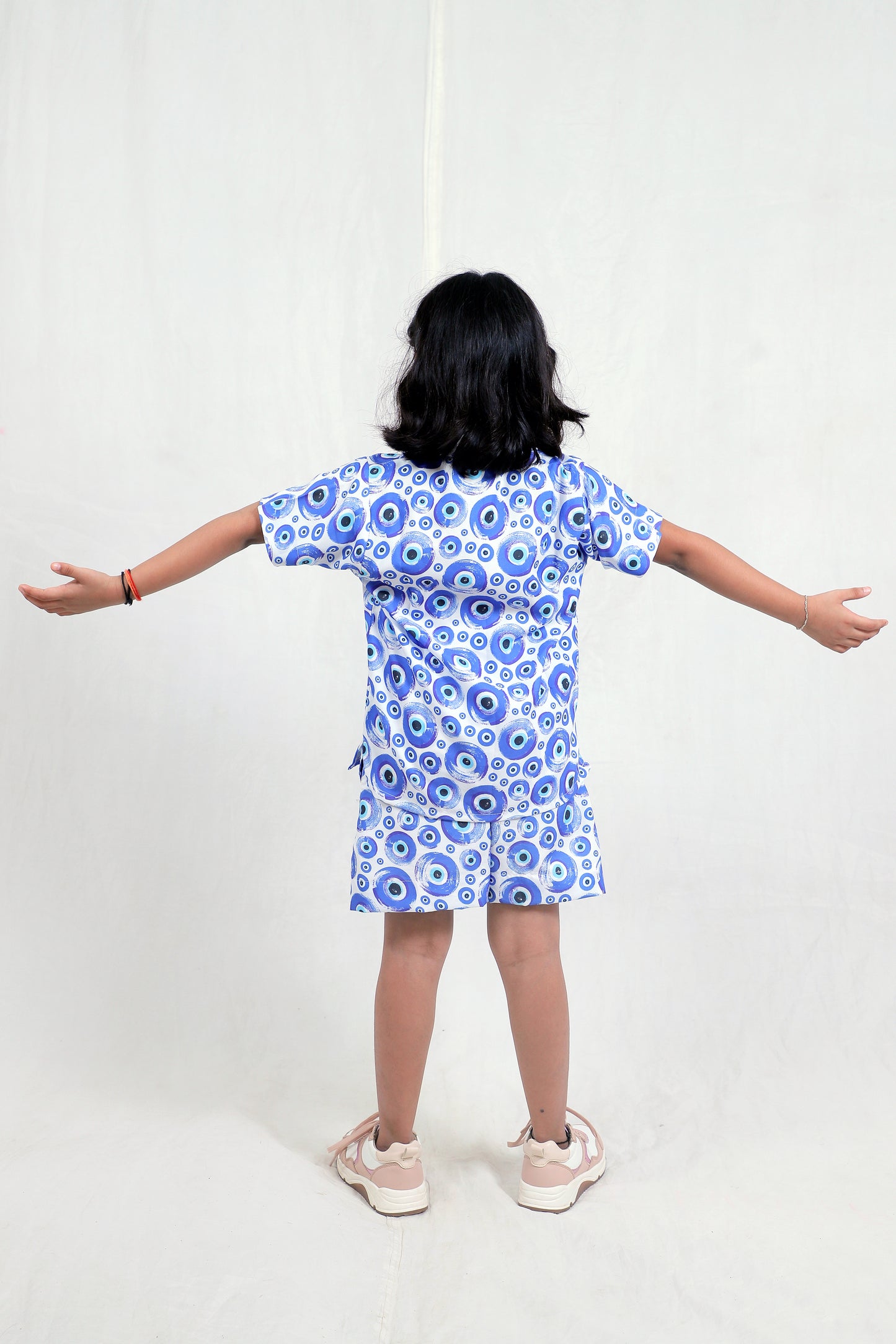 Kids Girls Cord Set – Comfortable & Stylish Matching Outfit light blue
