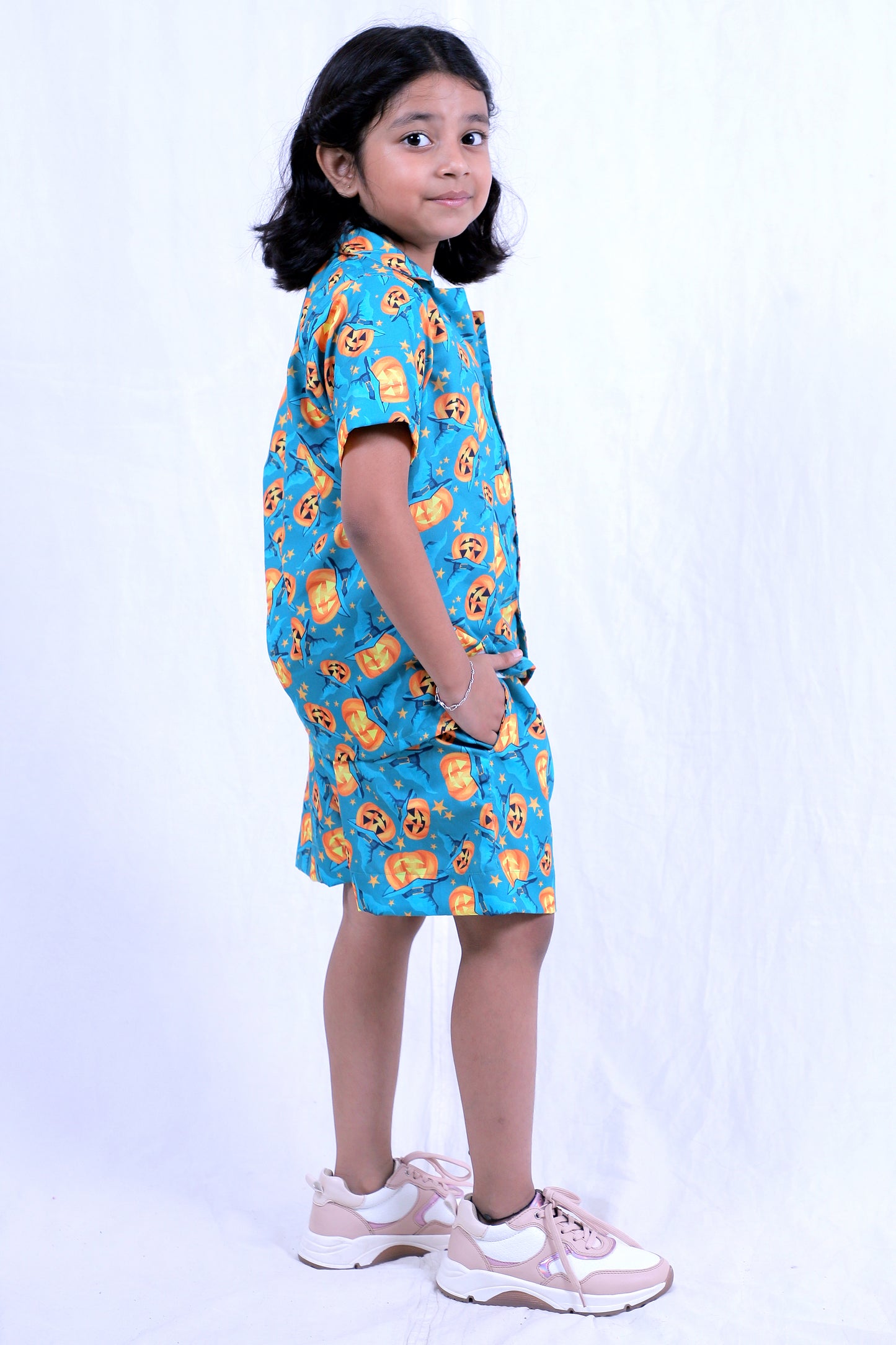 Kids Girls Cord Set – Comfortable & Stylish Matching Outfit teal