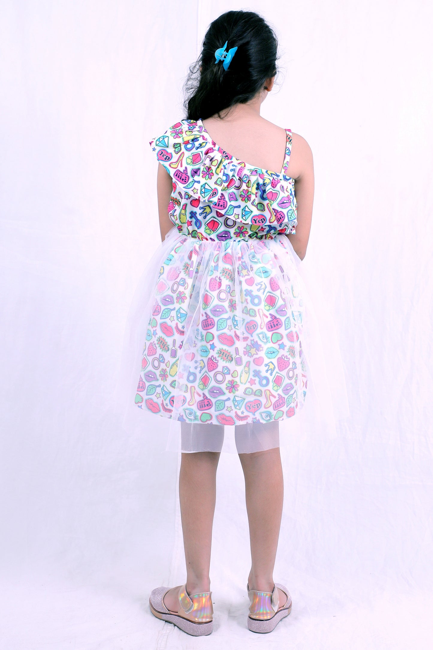 Girls Cotton Frock – Soft & Breathable Summer Dress for Kids
