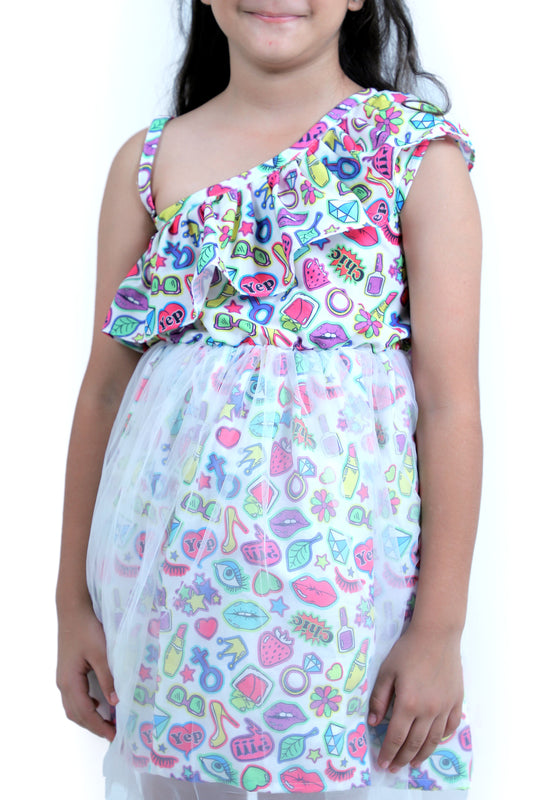 Girls Cotton Frock – Soft & Breathable Summer Dress for Kids