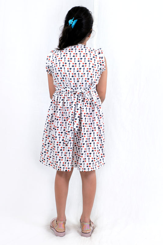 Girls Cotton Frock – Soft & Breathable Summer Dress for Kids