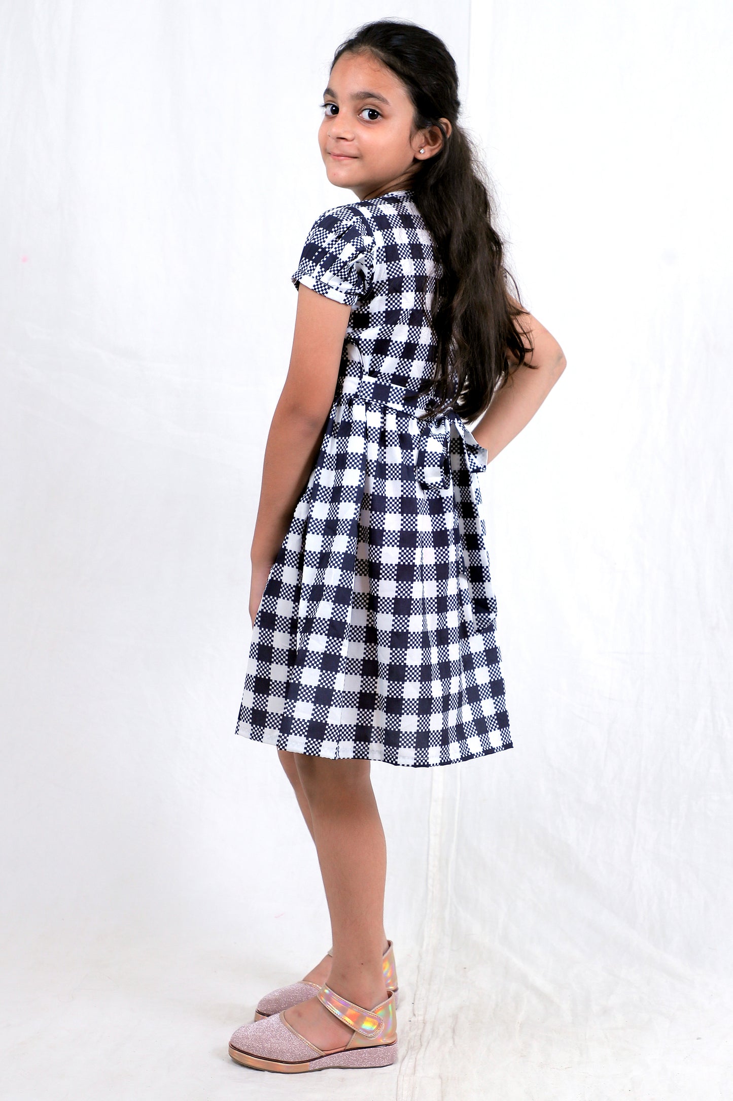 Girls Cotton Frock – Soft & Breathable Summer Dress for Kids