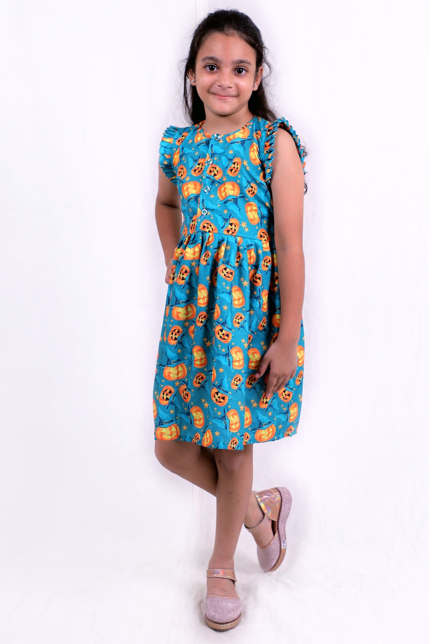 Girls Cotton Frock – Soft & Breathable Summer Dress for Kids