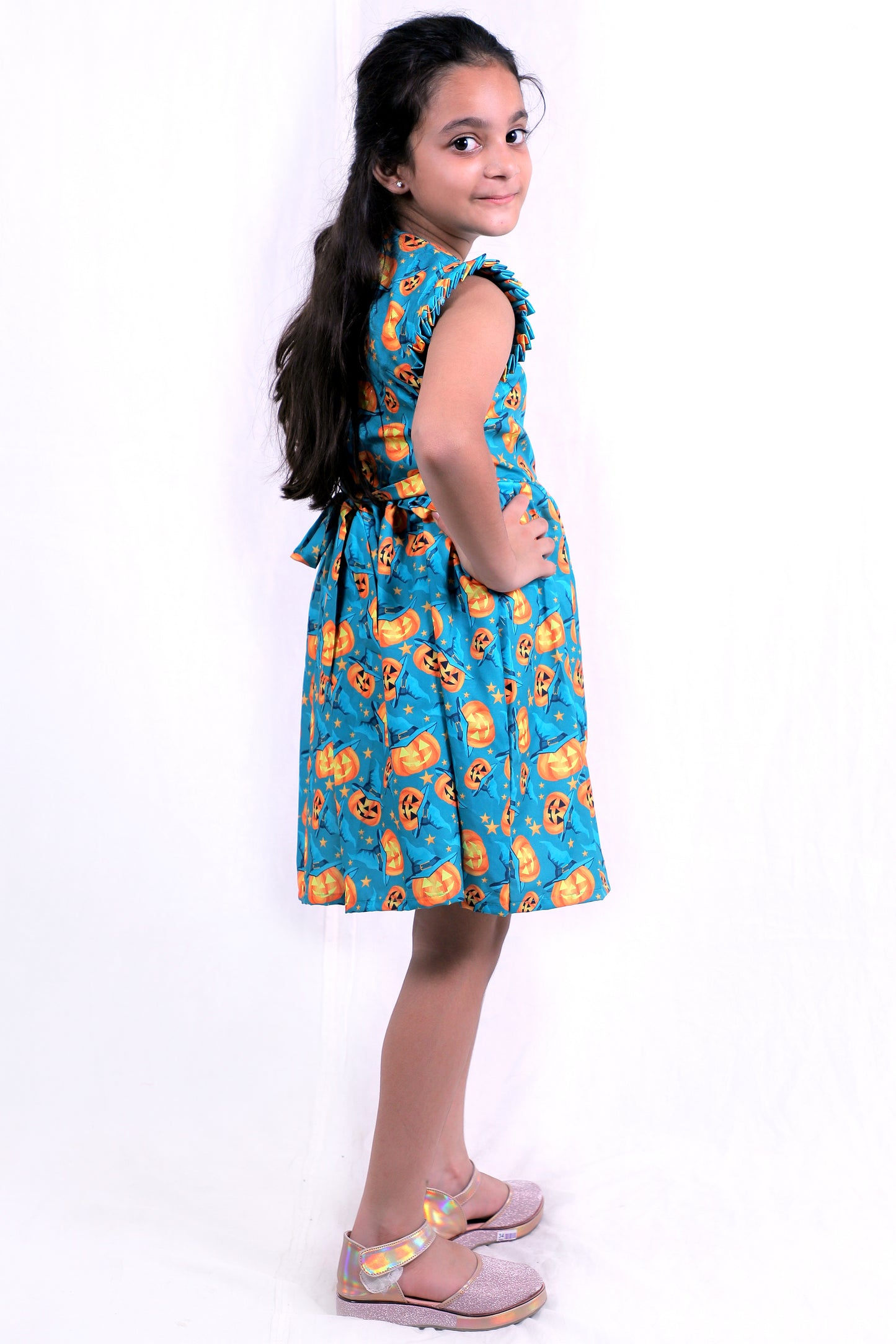 Girls Cotton Frock – Soft & Breathable Summer Dress for Kids