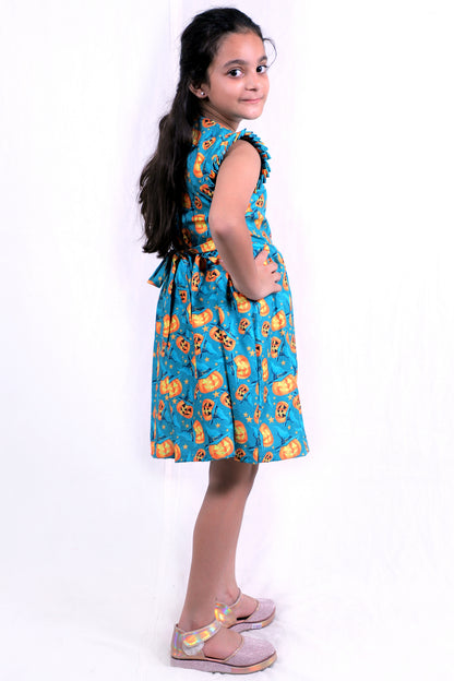 Girls Cotton Frock – Soft & Breathable Summer Dress for Kids