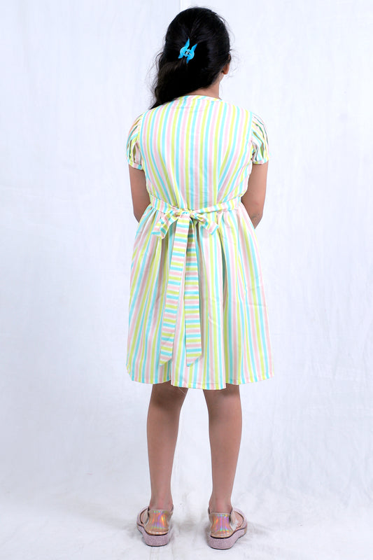 Girls Cotton Frock – Soft & Breathable Summer Dress for Kids