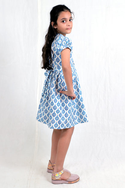 Girls Cotton Frock – Soft & Breathable Summer Dress for Kids