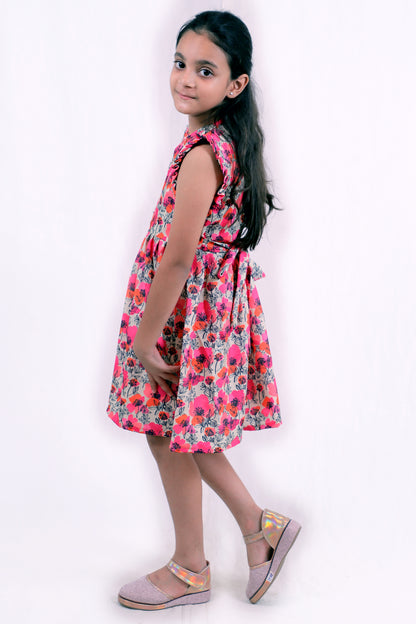 Girls Cotton Frock – Soft & Breathable Summer Dress for Kids