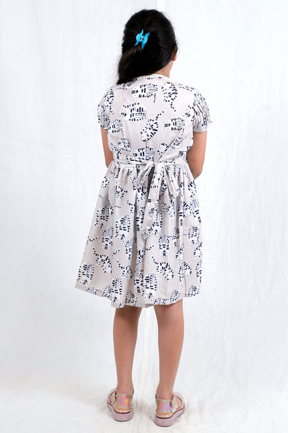 Girls Cotton Frock – Soft & Breathable Summer Dress for Kids