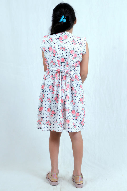 Girls Cotton Frock – Soft & Breathable Summer Dress for Kids