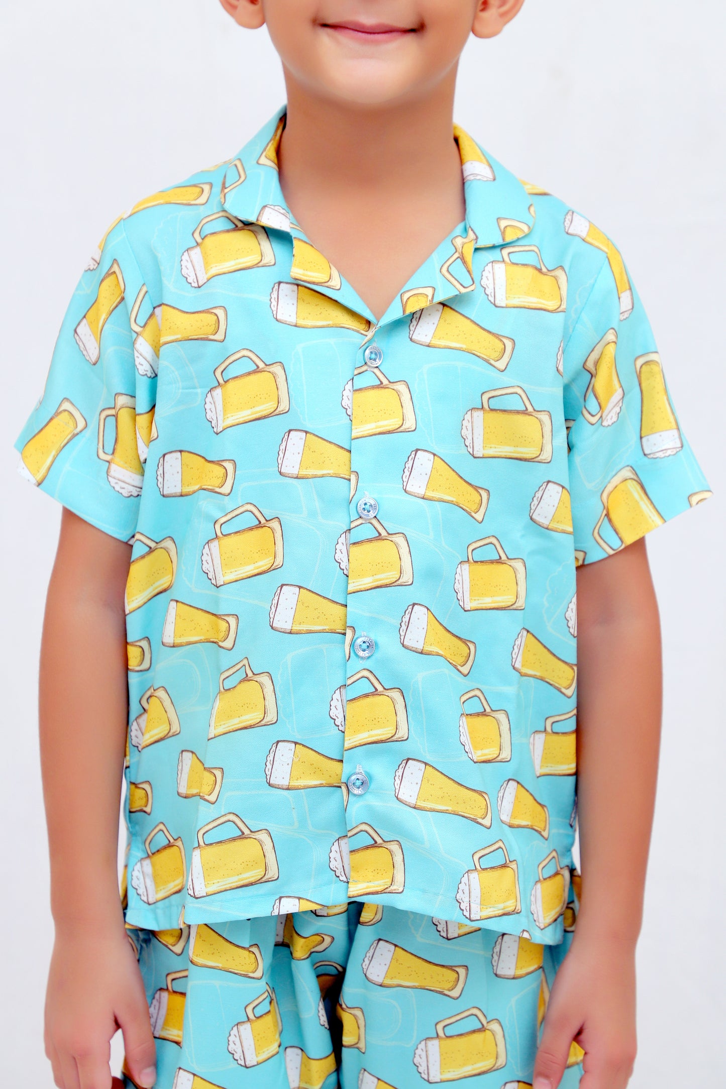 Kids Boys Printed Cord Set – Lightweight & Stylish Co-Ord Outfit
