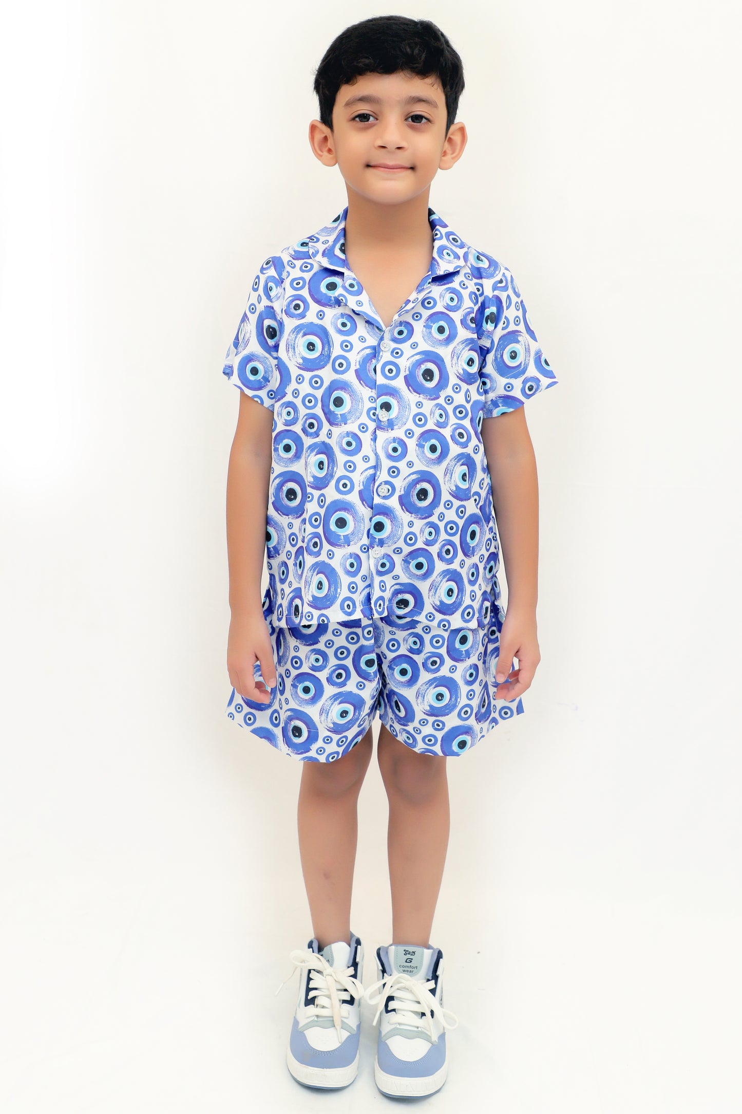 Kids Boys Printed Cord Set – Lightweight & Stylish Co-Ord Outfit