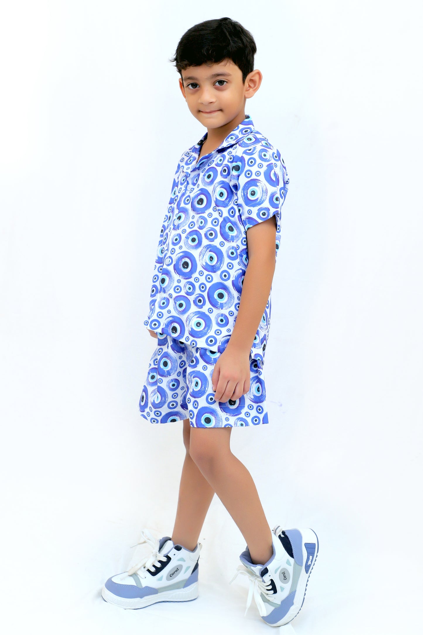 Kids Boys Printed Cord Set – Lightweight & Stylish Co-Ord Outfit