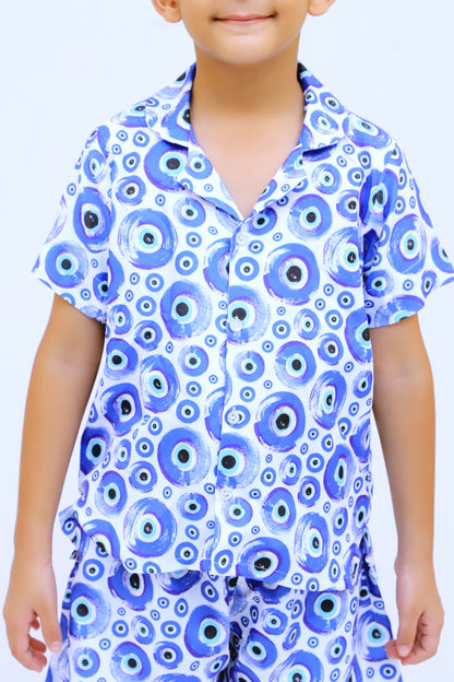 Kids Boys Printed Cord Set – Lightweight & Stylish Co-Ord Outfit