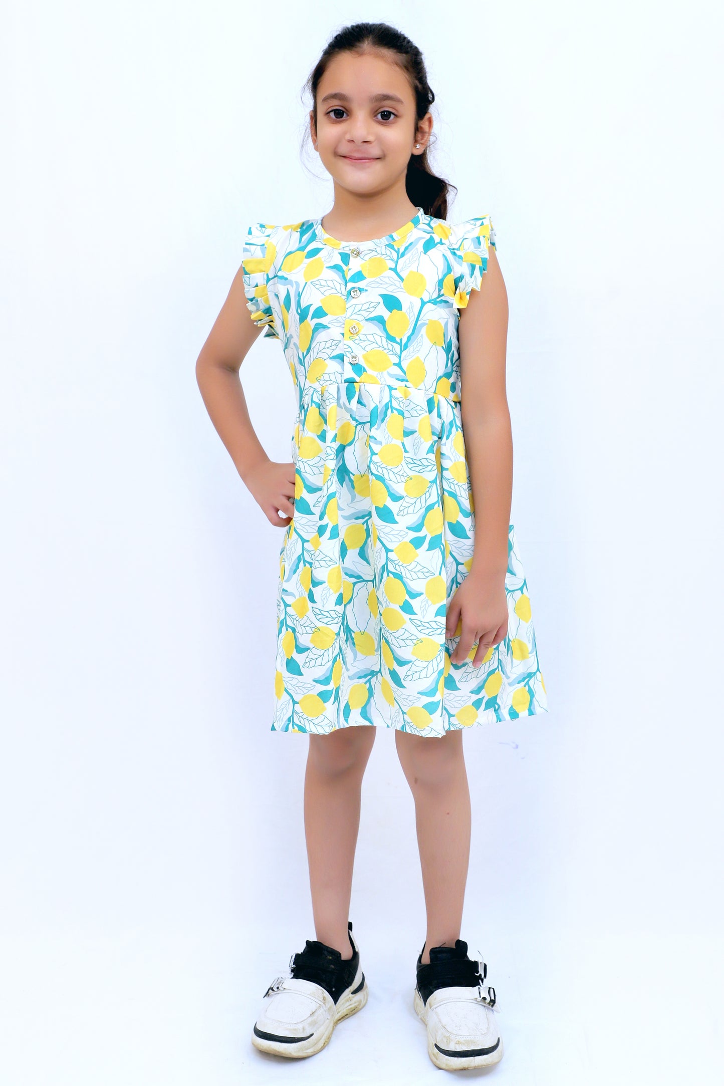 Girls Cotton Frock – Soft & Breathable Summer Dress for Kids