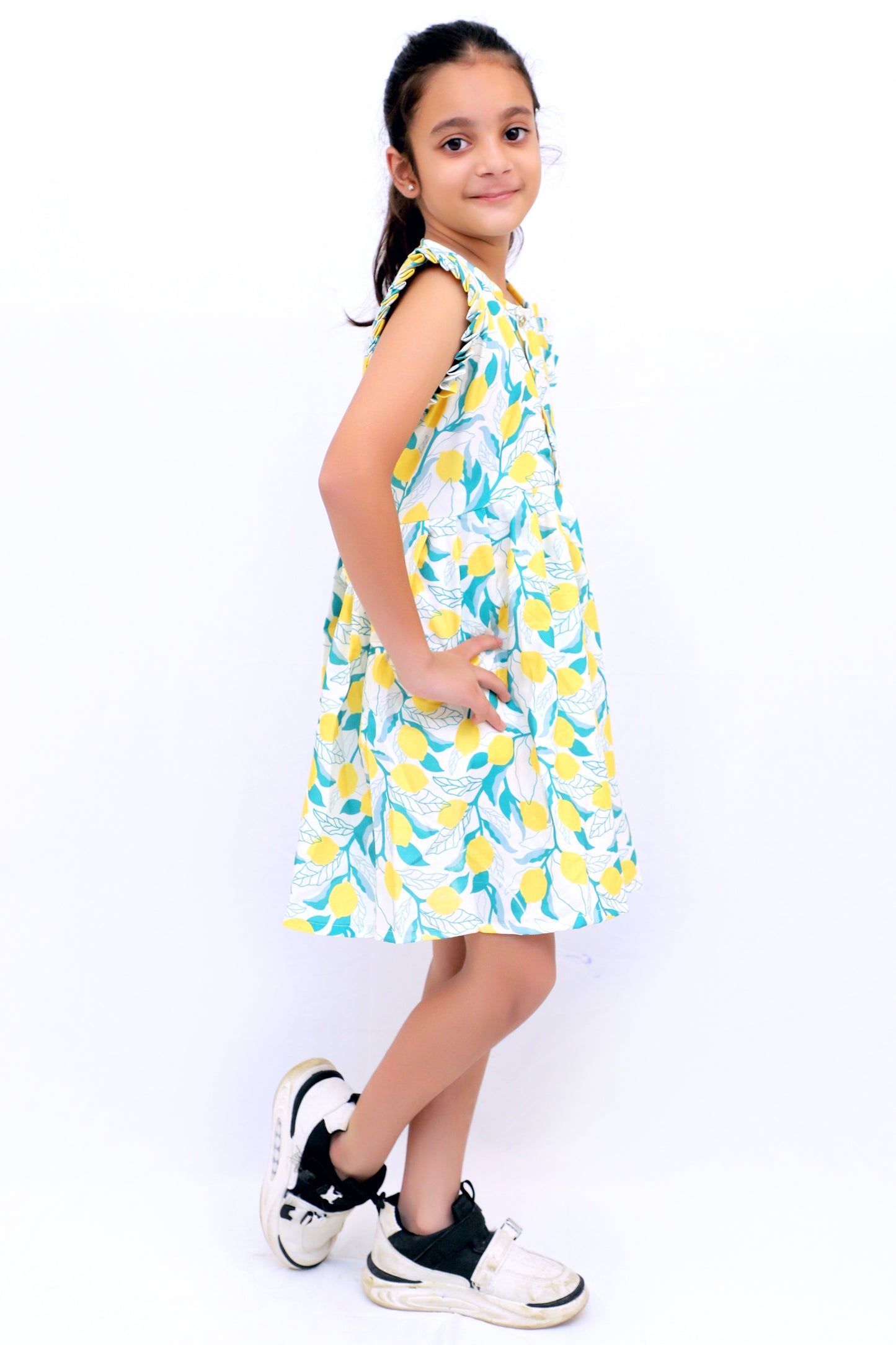 Girls Cotton Frock – Soft & Breathable Summer Dress for Kids