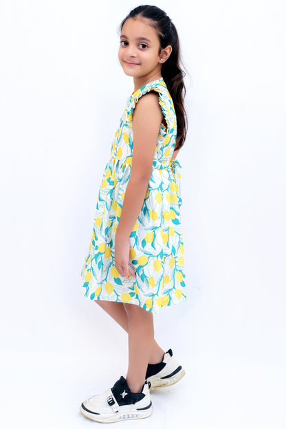 Girls Cotton Frock – Soft & Breathable Summer Dress for Kids