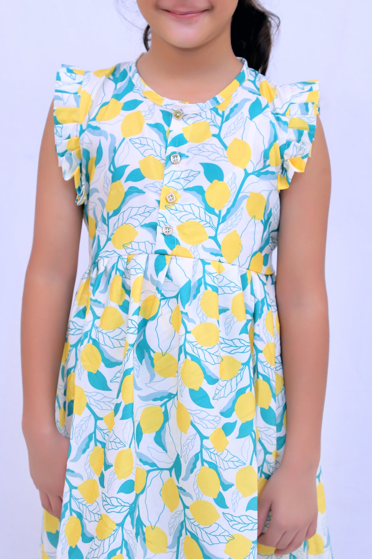 Girls Cotton Frock – Soft & Breathable Summer Dress for Kids