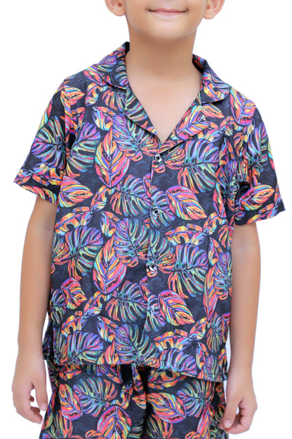 Kids Boys Printed Cord Set – Lightweight & Stylish Co-Ord Outfit