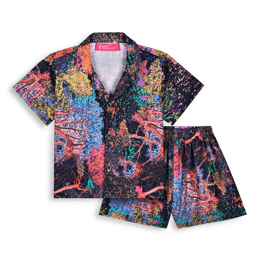 Kids Boys Printed Cord Set – Lightweight & Stylish Co-Ord Outfit