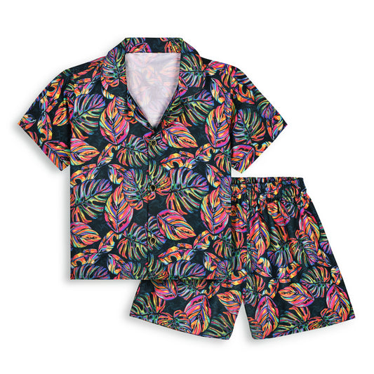 Kids Boys Printed Cord Set – Lightweight & Stylish Co-Ord Outfit