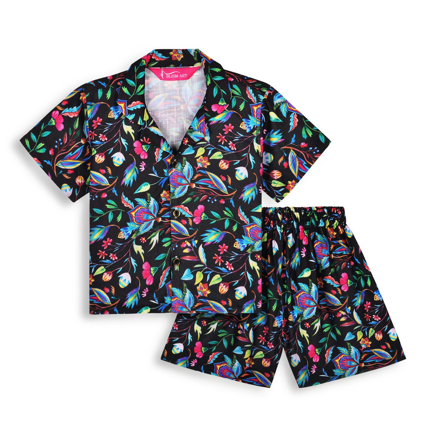 Kids Boys Printed Cord Set – Lightweight & Stylish Co-Ord Outfit