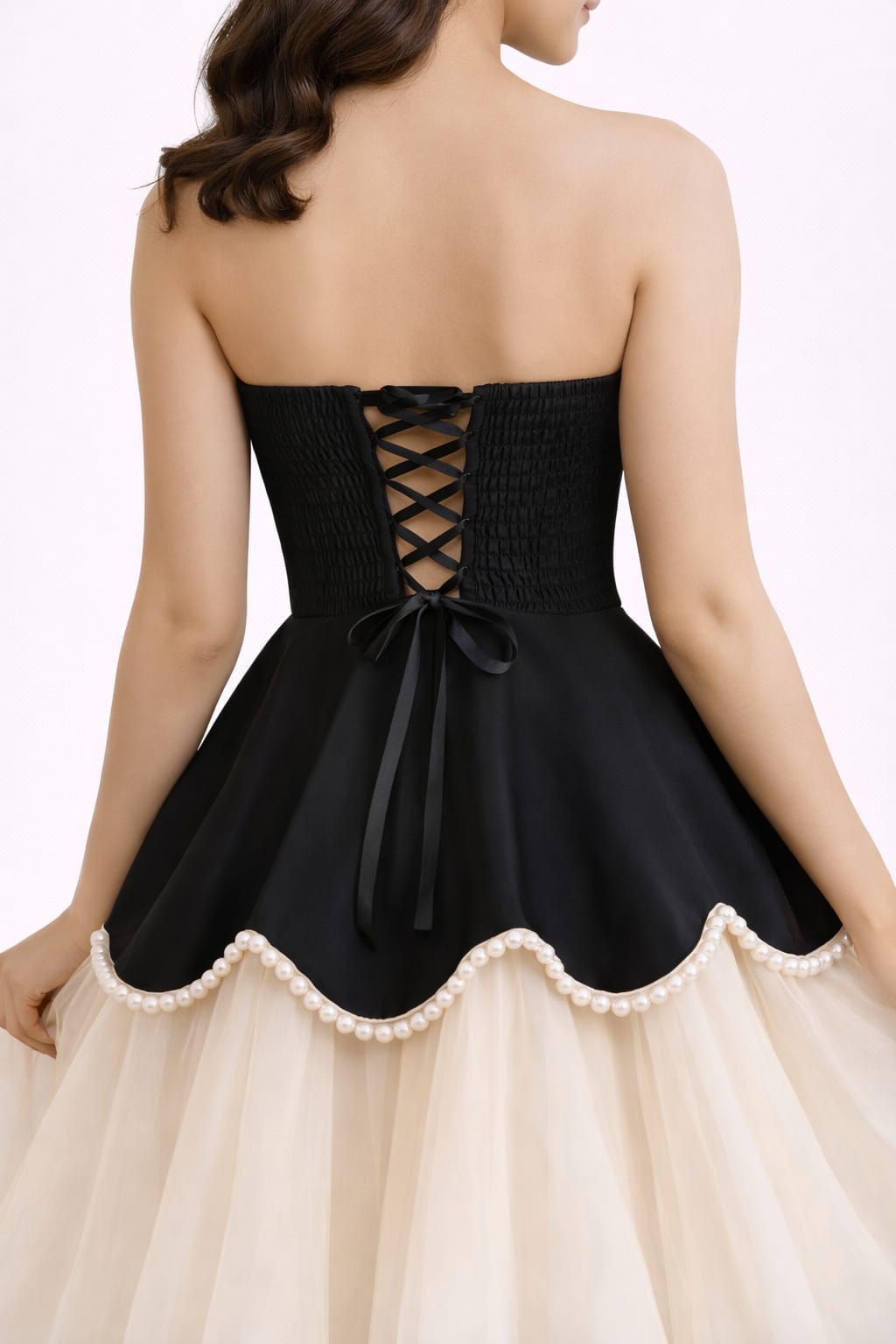 Elegant Women Velvet Fit & Flare Dress – Luxe Party & Evening Wear