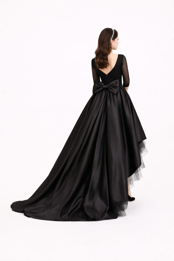 Elegant Women Net Maxi Dress – Flowing Tulle Party & Evening Gown