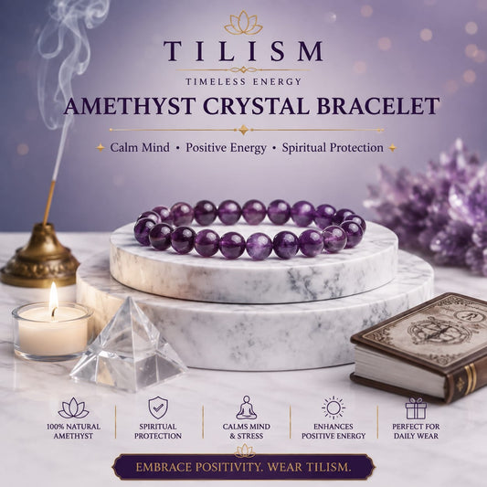 Amethyst Crystal Bracelet for Everyday Wear | Tilism