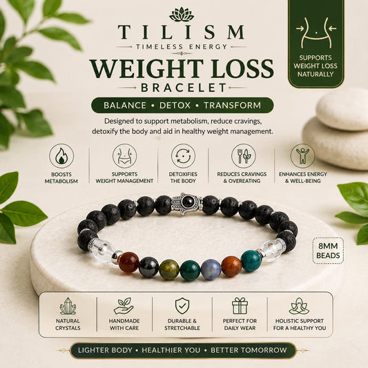 Tilism Wellness Weight Loss Bracelet | Spiritual Accessory