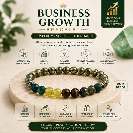 Tilism Business Growth Bracelet | Spiritual Wellness Accessory