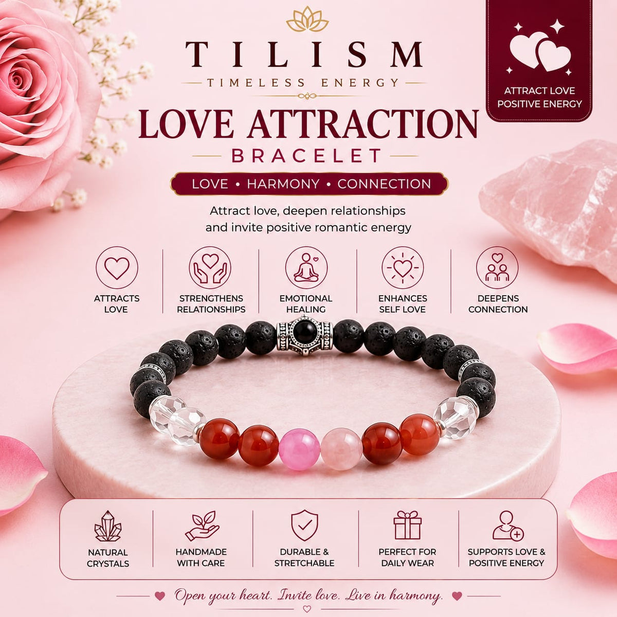 Tilism Love Bracelet | Positive Energy & Spiritual Wellness