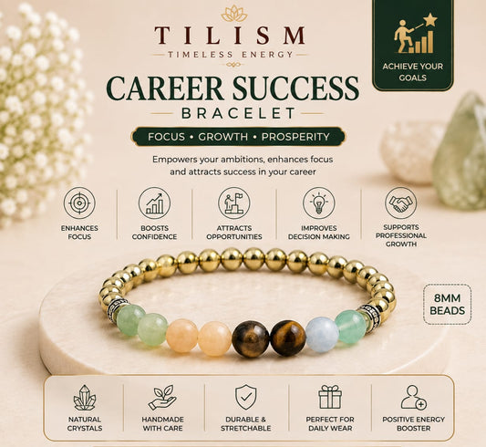 Tilism Career Success Bracelet | Professional Wellness