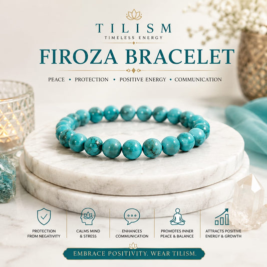Firoza Bracelet for Protection & Positivity | Tilism