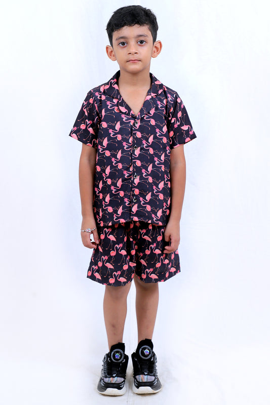 Kids Boys Printed Cord Set – Lightweight & Stylish Co-Ord Outfit